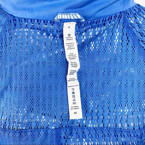 LULULEMON Run Travel To Track Jacket Beachy Floral - Picture 10 of 12